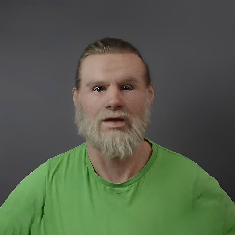 Bella | Realistic Old Man Mask – Halloween and Cosplay Latex Mask with Movable Mouth