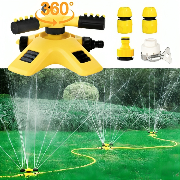 Bella | Rotating Lawn Sprinkler with 360° Coverage, Water-Saving Technology & Adjustable Spray for Efficient Garden Irrigation