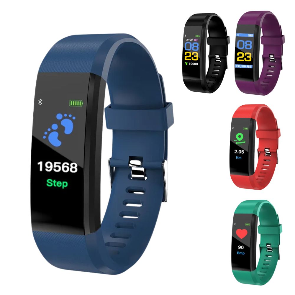 Bella | Senior Smartwatch – Basic Fitness Tracker with Pedometer, Heart Rate Monitor & User-Friendly Design