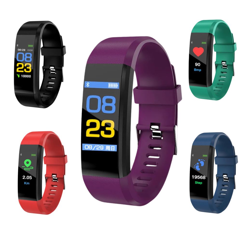 Bella | Senior Smartwatch – Basic Fitness Tracker with Pedometer, Heart Rate Monitor & User-Friendly Design