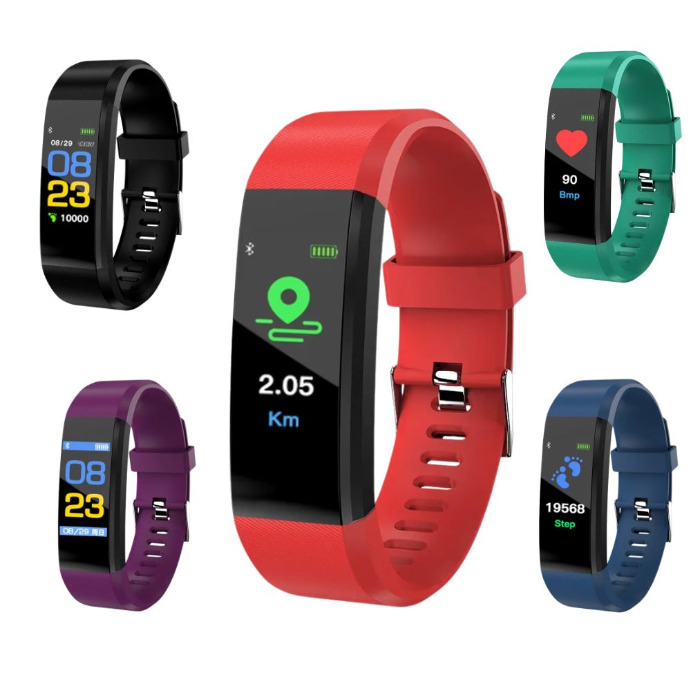 Bella | Senior Smartwatch – Basic Fitness Tracker with Pedometer, Heart Rate Monitor & User-Friendly Design