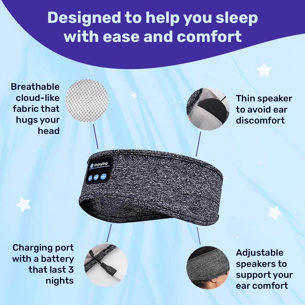 Bella - Sleep Headphones