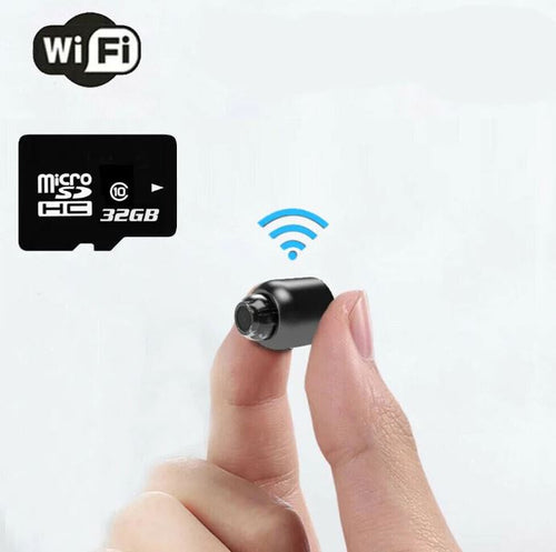Bella | Small WiFi Security Spy Camera UK Night Vision Surveillance Nanny Cam