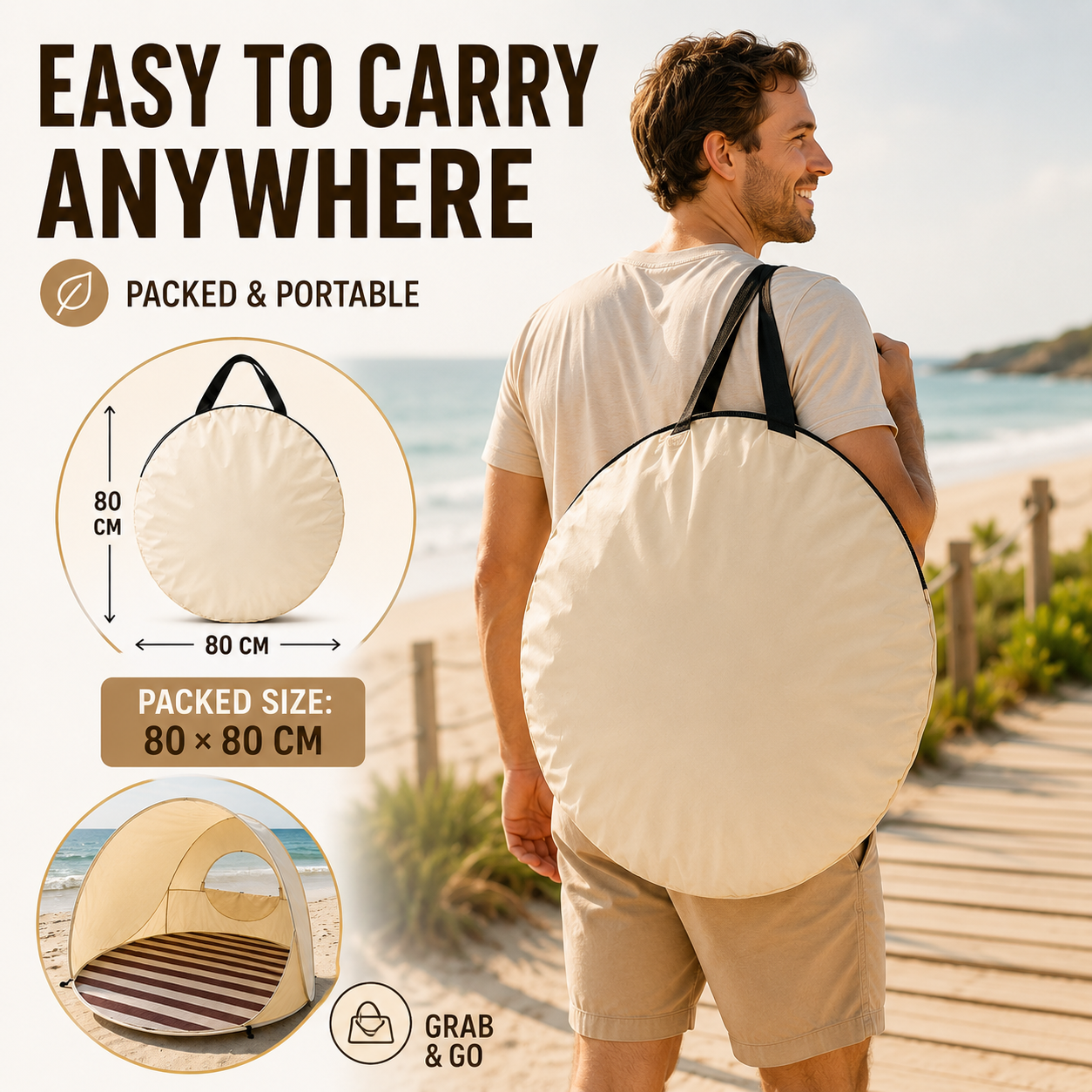 Bella | Sunverra Pop Up Beach Shelter