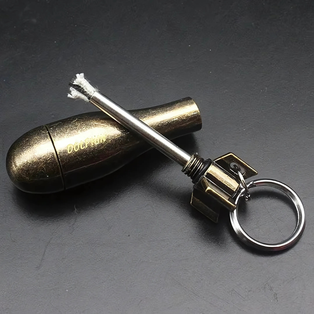 Bella | Survival Waterproof Flint Fire Starter Keychain