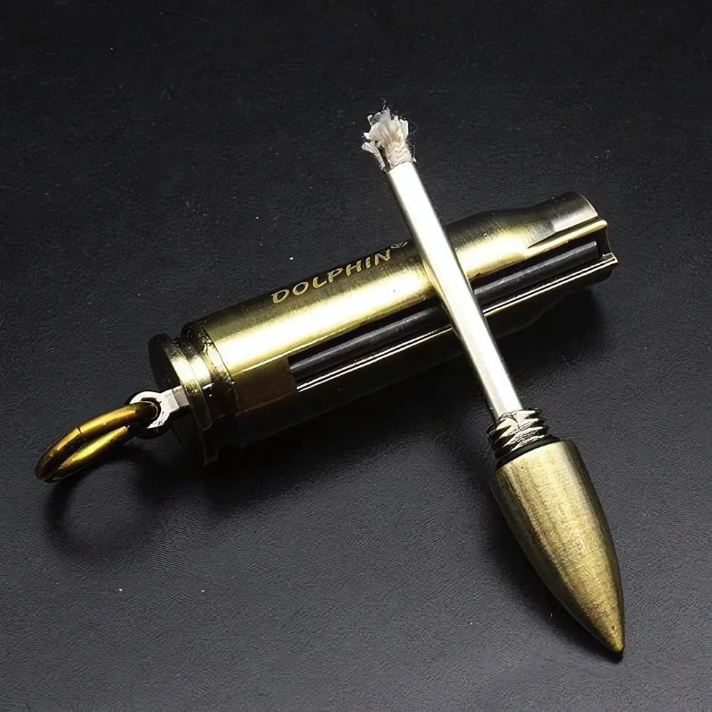 Bella | Survival Waterproof Flint Fire Starter Keychain