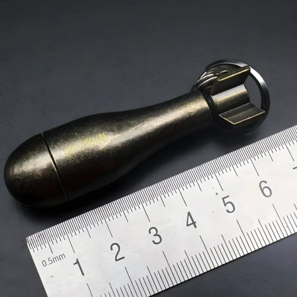 Bella | Survival Waterproof Flint Fire Starter Keychain