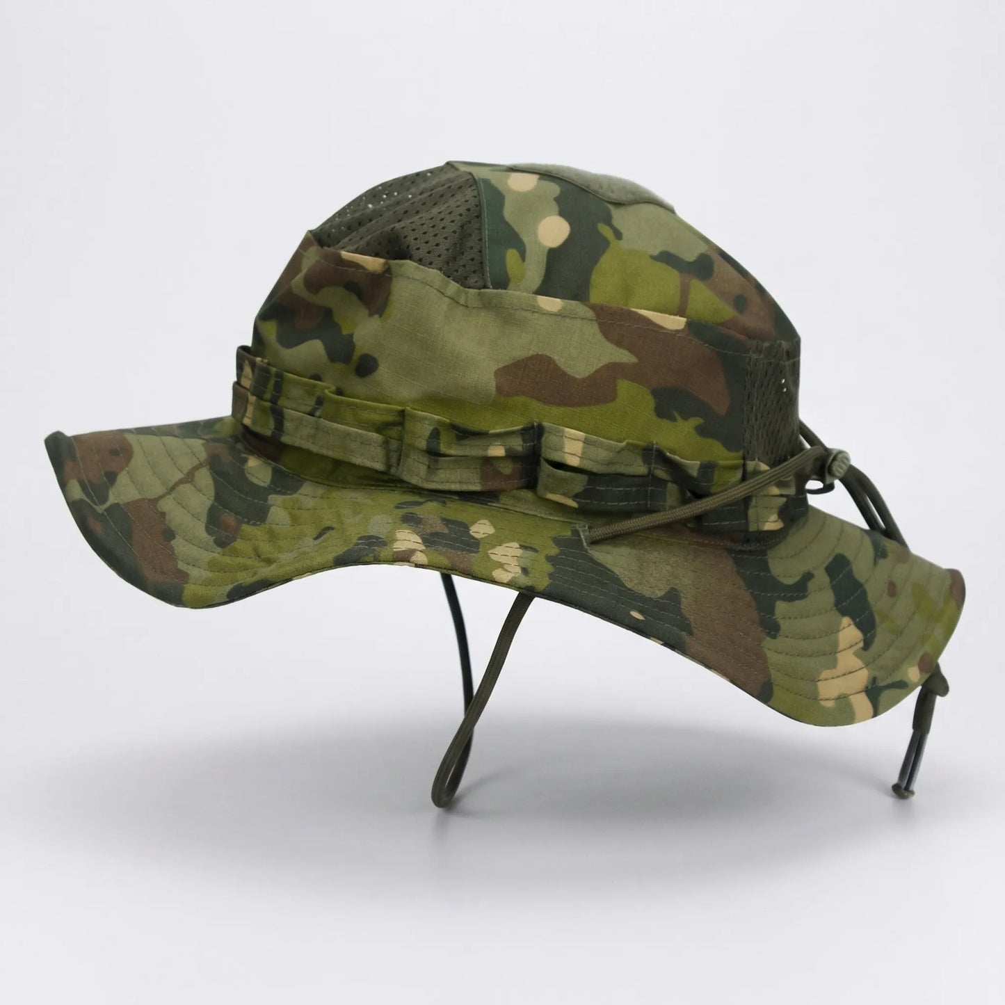 Bella | Tacventu Wide-Brim Tactical Camouflage Bucket Hat