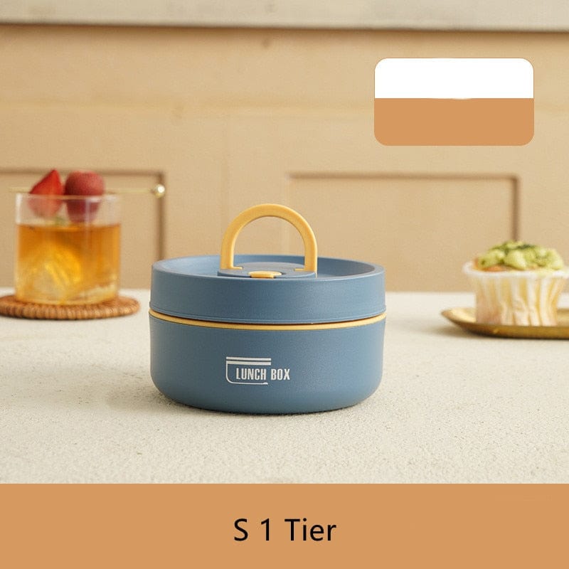 Bella Thermally Insulated Stainless Steel Lunch Box Containers