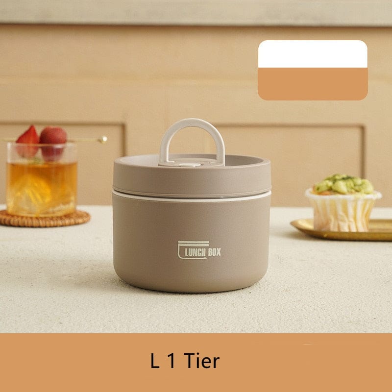 Bella Thermally Insulated Stainless Steel Lunch Box Containers