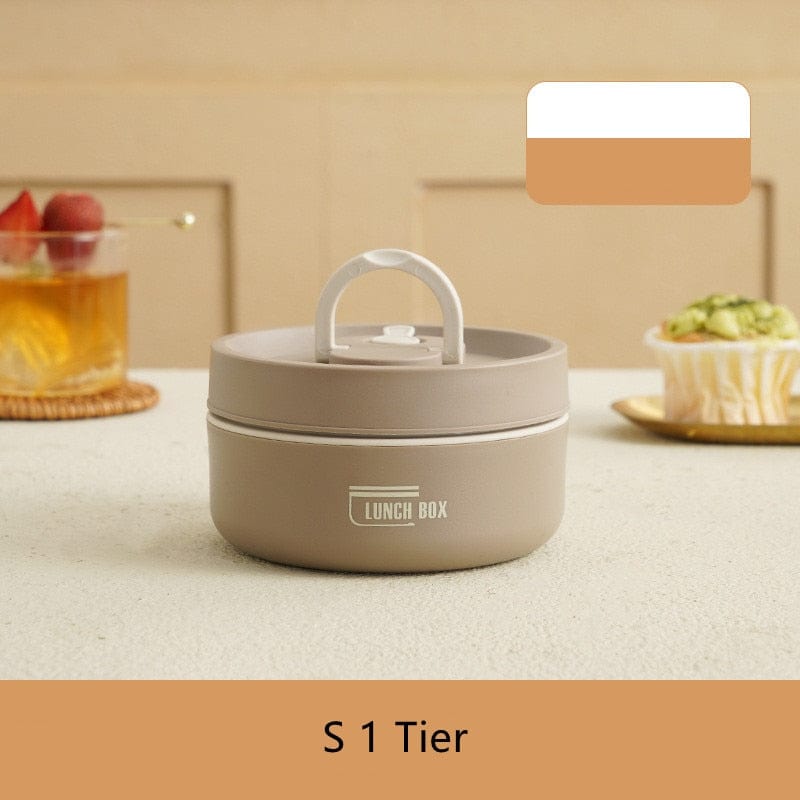 Bella Thermally Insulated Stainless Steel Lunch Box Containers