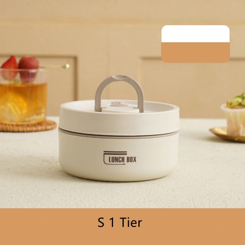 Bella Thermally Insulated Stainless Steel Lunch Box Containers