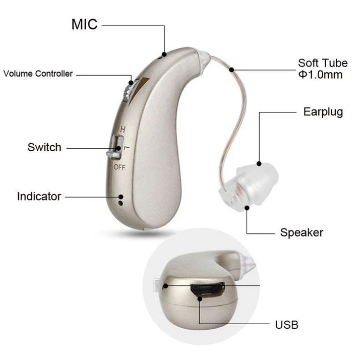 Bella | USB Rechargeable Bluetooth Hearing Aid