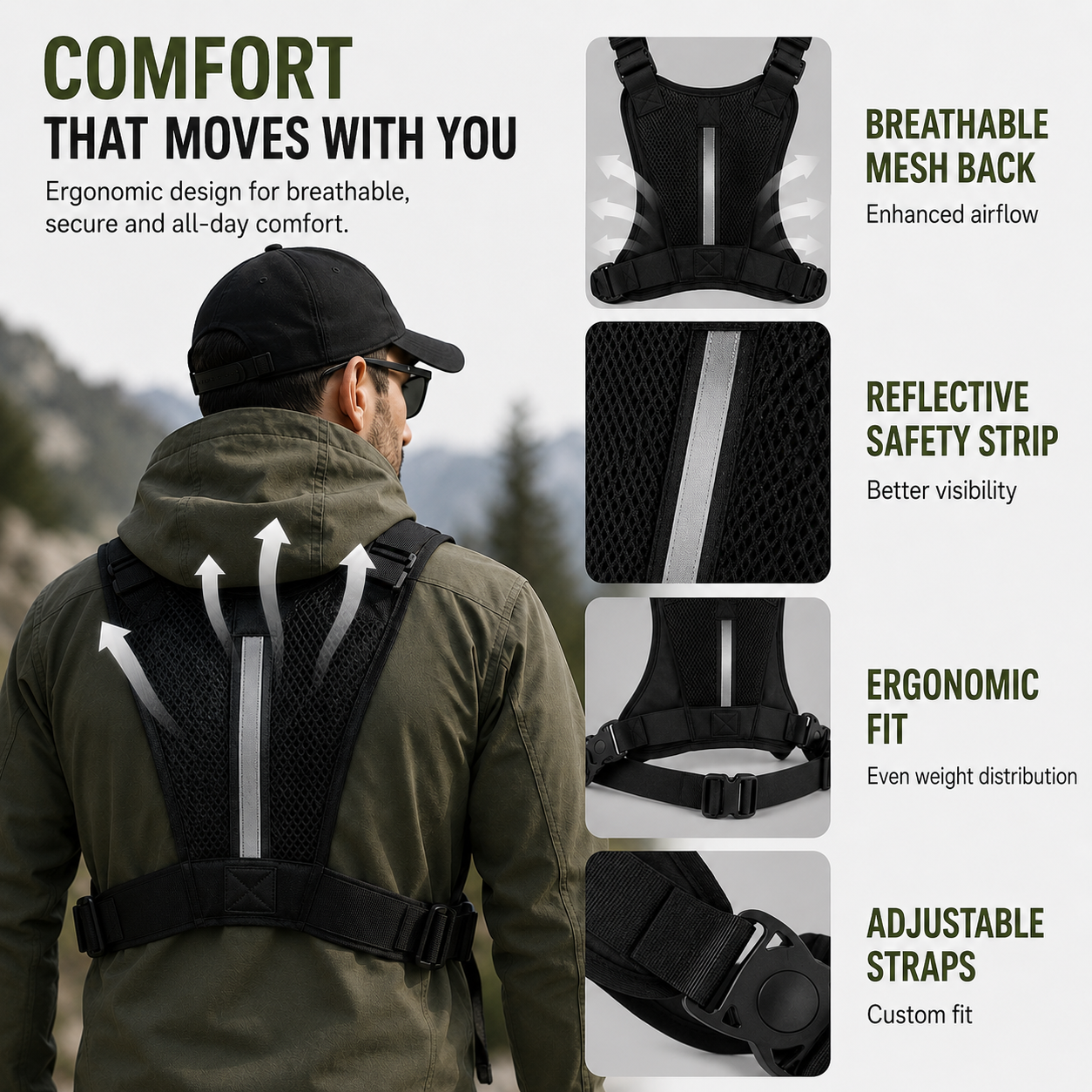 Bella | Valcenta Compact Tactical Chest Rig