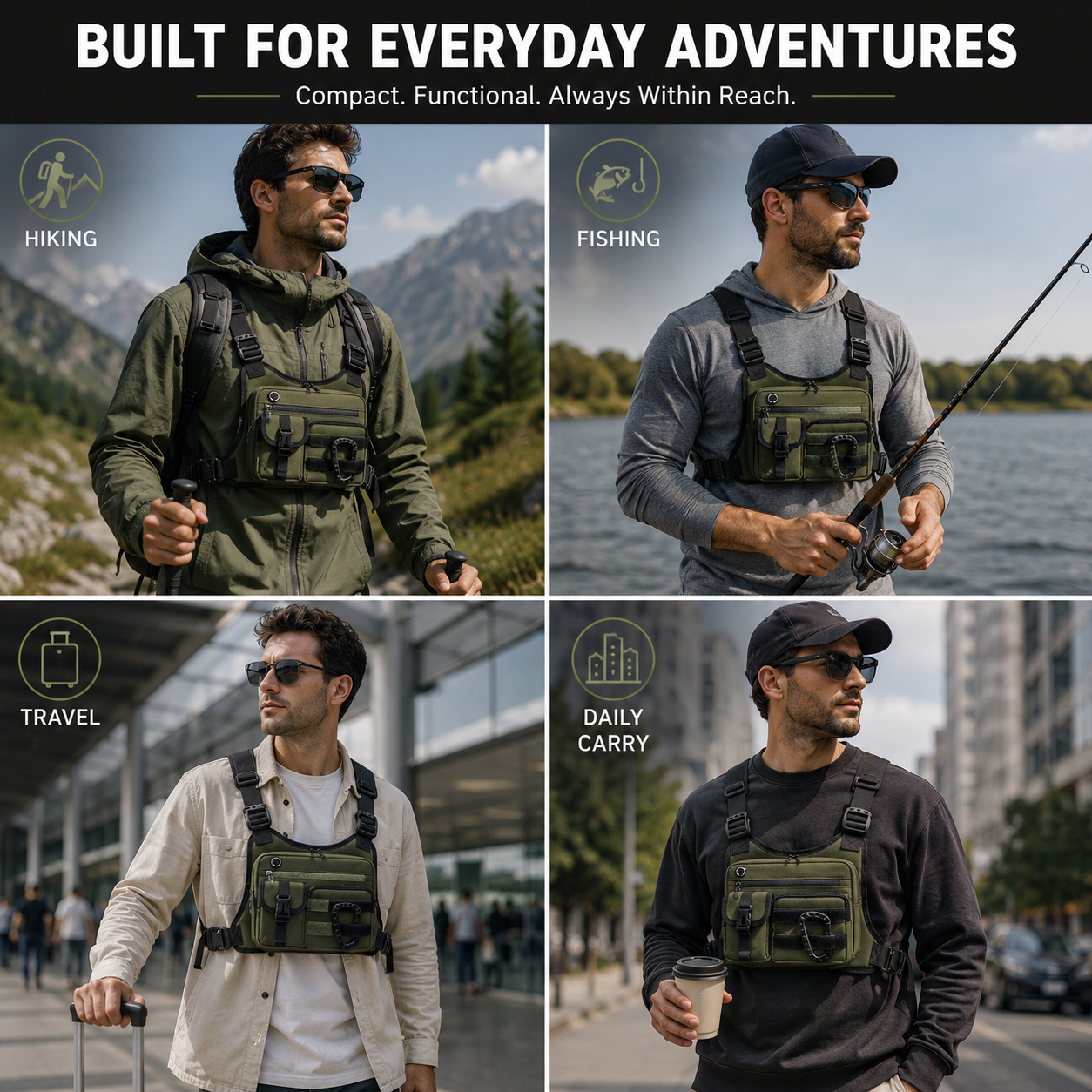 Bella | Valcenta Compact Tactical Chest Rig