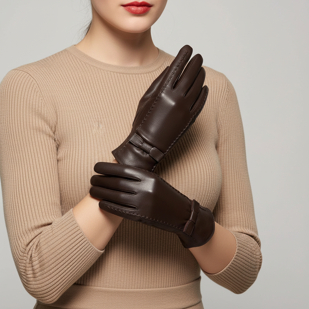 Bella | Vegan Leather Gloves