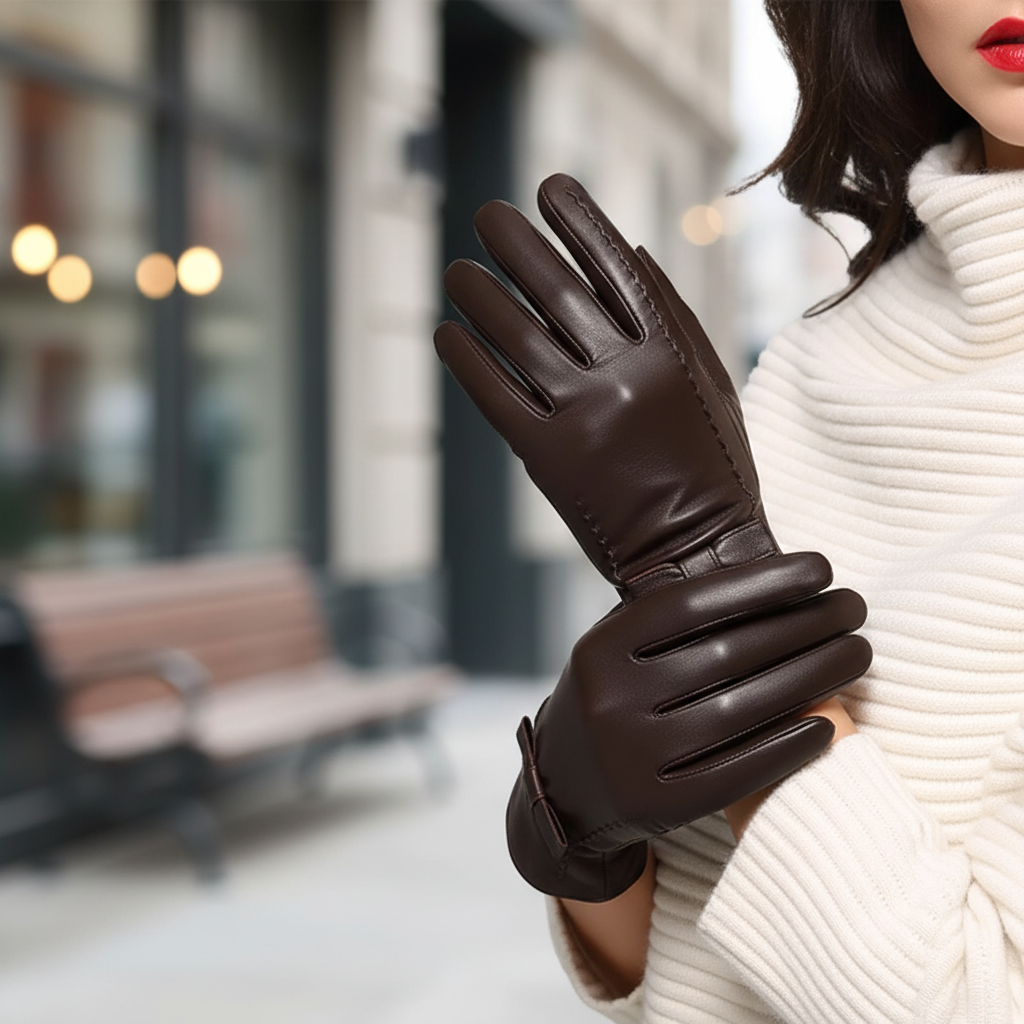 Bella | Vegan Leather Gloves