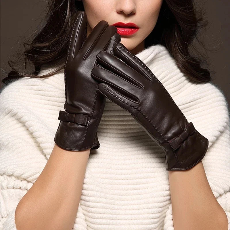 Bella | Vegan Leather Gloves