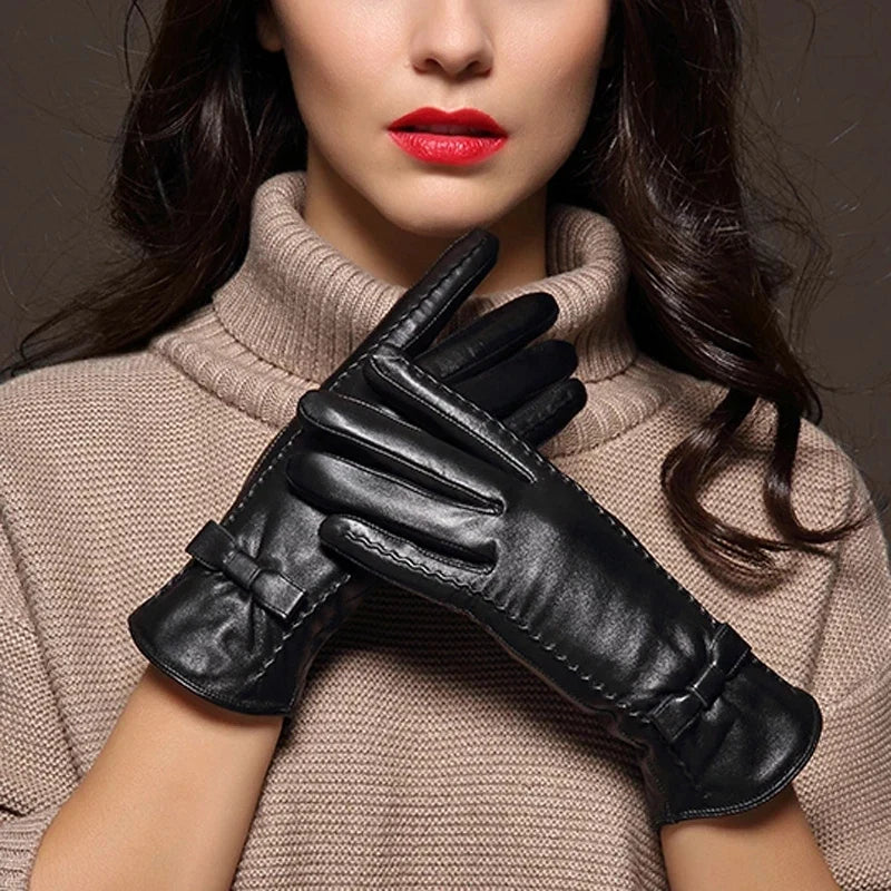 Bella | Vegan Leather Gloves