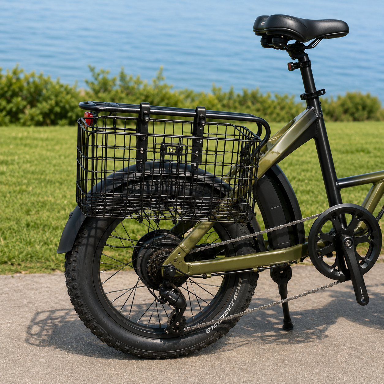 Bella | Veldrix Large Capacity Front and Rear Bike Basket