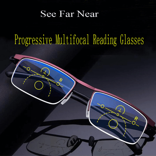 Bella | VisionFlex Progressive Glasses | Smart Adjustment | Blue Light Filter & UV Protection