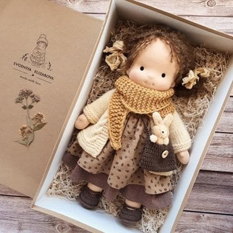 Bella | Waldorf Doll | Handmade Fabric Stuffed Animal | Multiple Designs