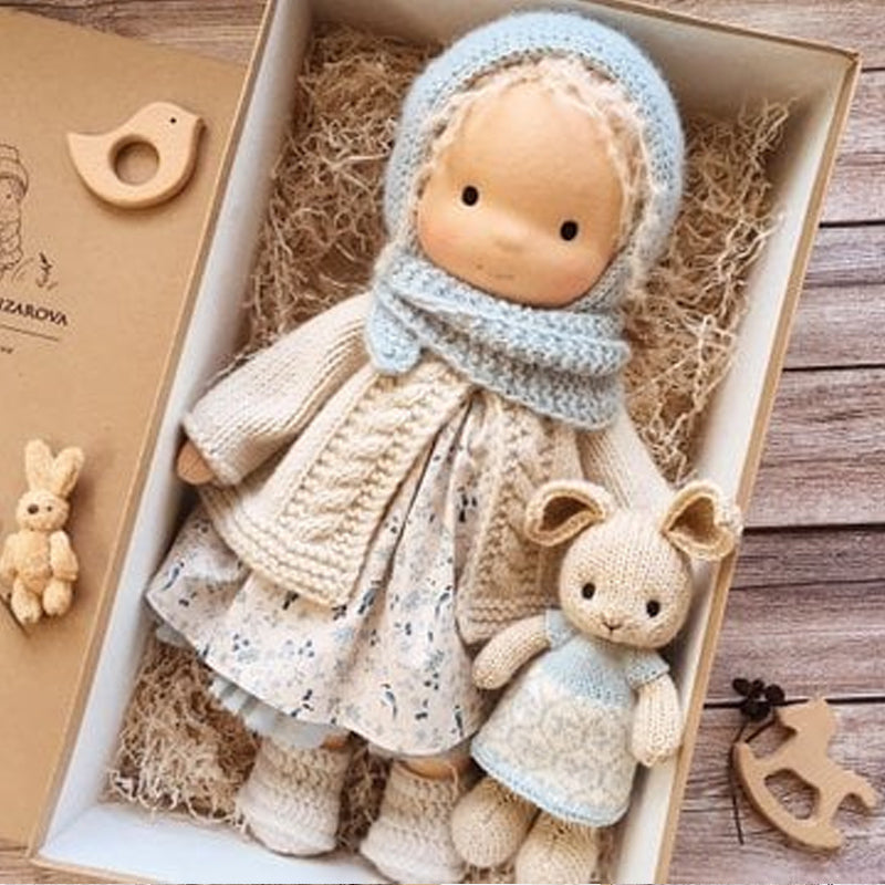 Bella | Waldorf Doll | Handmade Fabric Stuffed Animal | Multiple Designs
