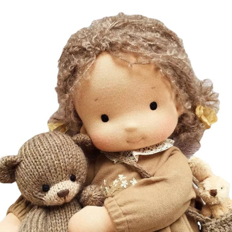 Bella | Waldorf Doll | Handmade Fabric Stuffed Animal | Multiple Designs