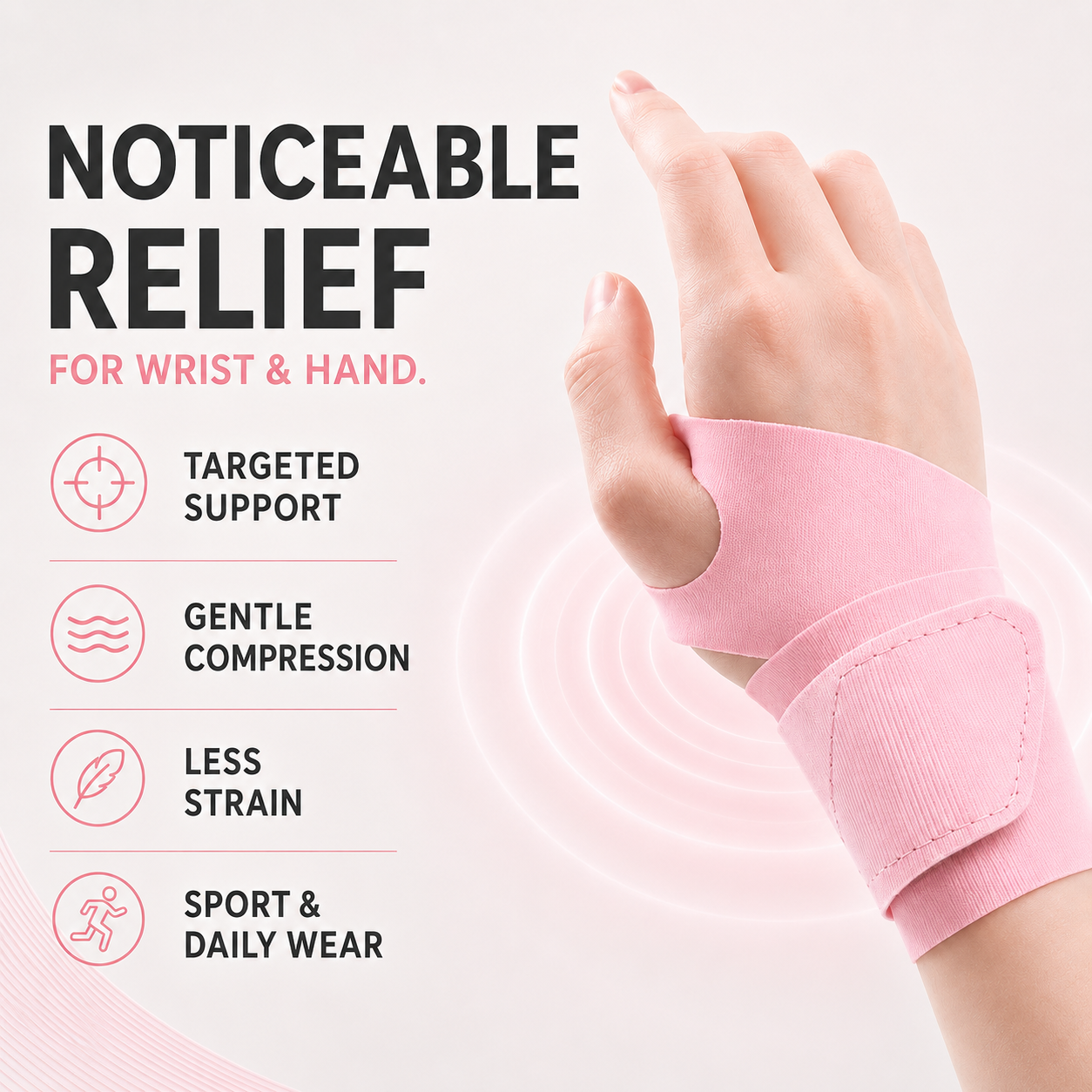 Bella | Wristiva Ultra Thin Wrist Support