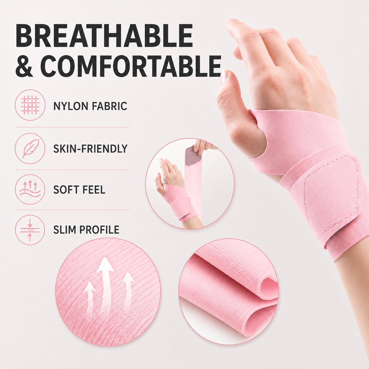 Bella | Wristiva Ultra Thin Wrist Support