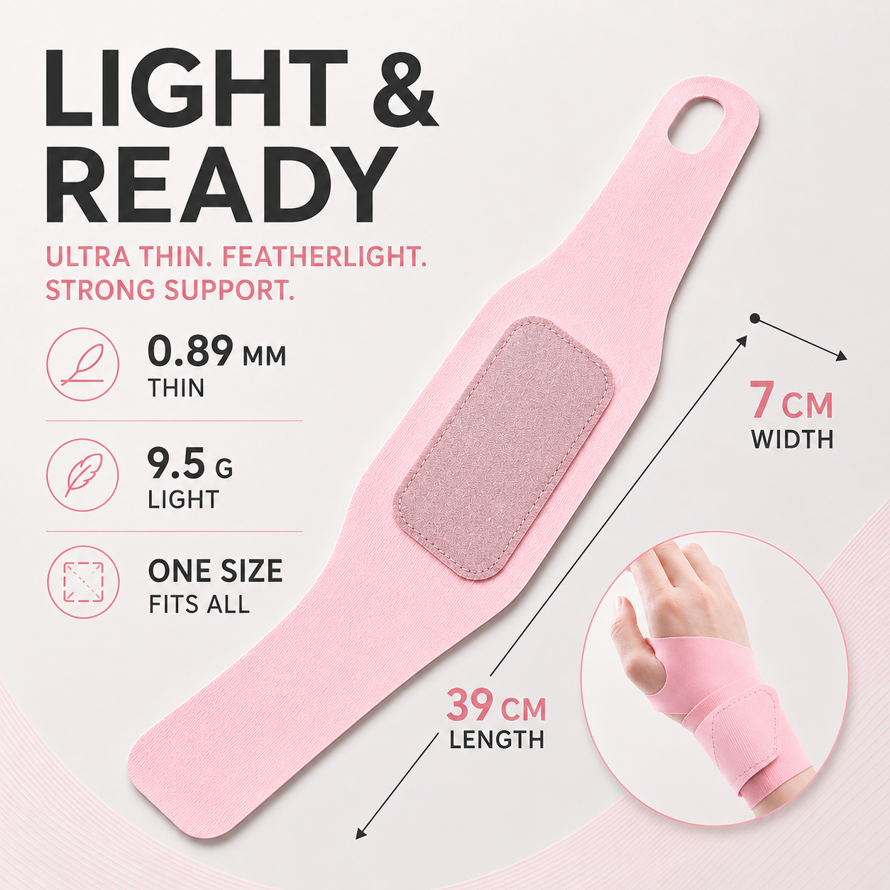 Bella | Wristiva Ultra Thin Wrist Support