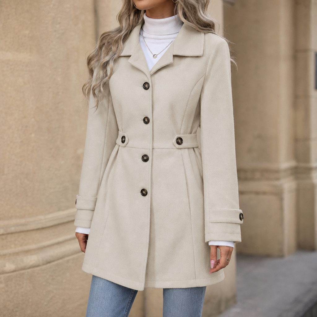 Belted Tailored Blend Trench Coat