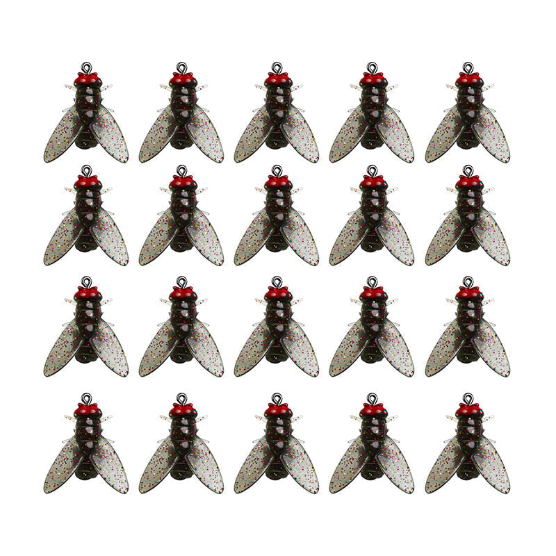Bionic Fly Insect Fishing Lures for Anglers, 20 Pcs