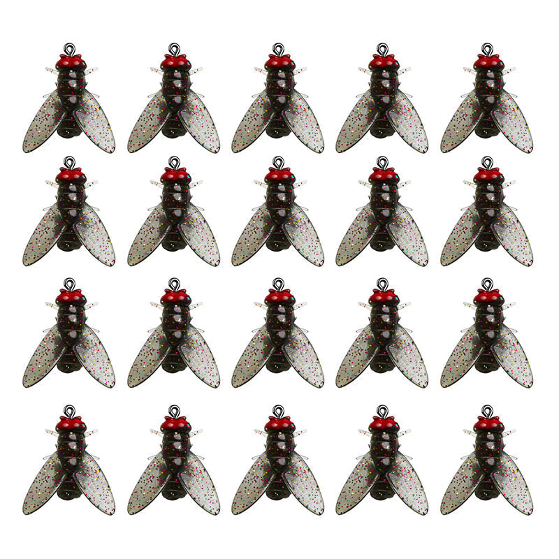 Bionic Fly Insect Fishing Lures for Anglers, 20 Pcs