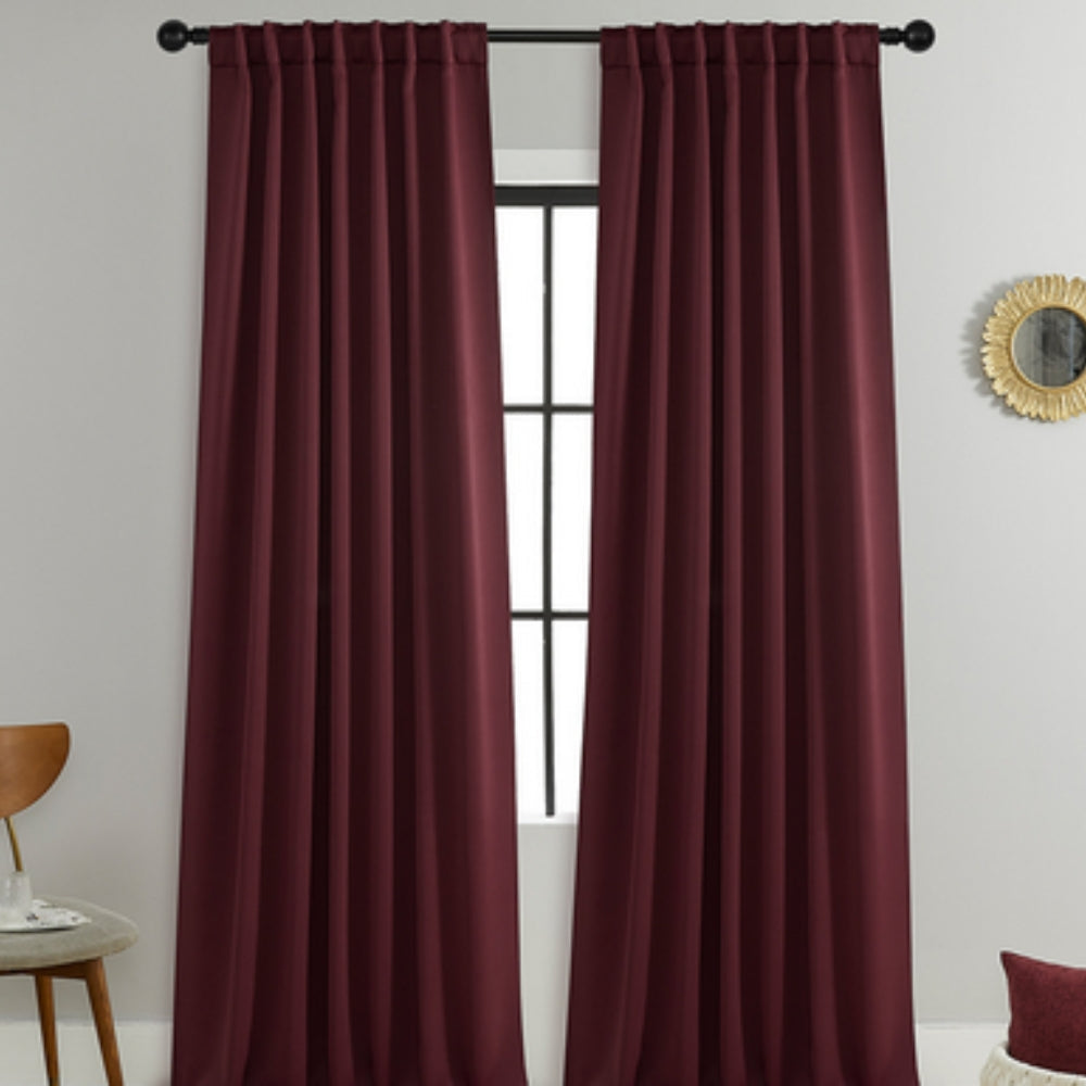 Blackout Curtains - Thermal Insulated - Elegant Microfiber - 2 Panel Set - Image 11