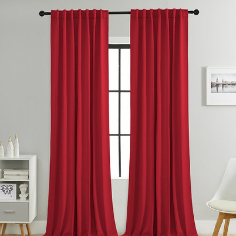 Blackout Curtains - Thermal Insulated - Elegant Microfiber - 2 Panel Set - Image 7