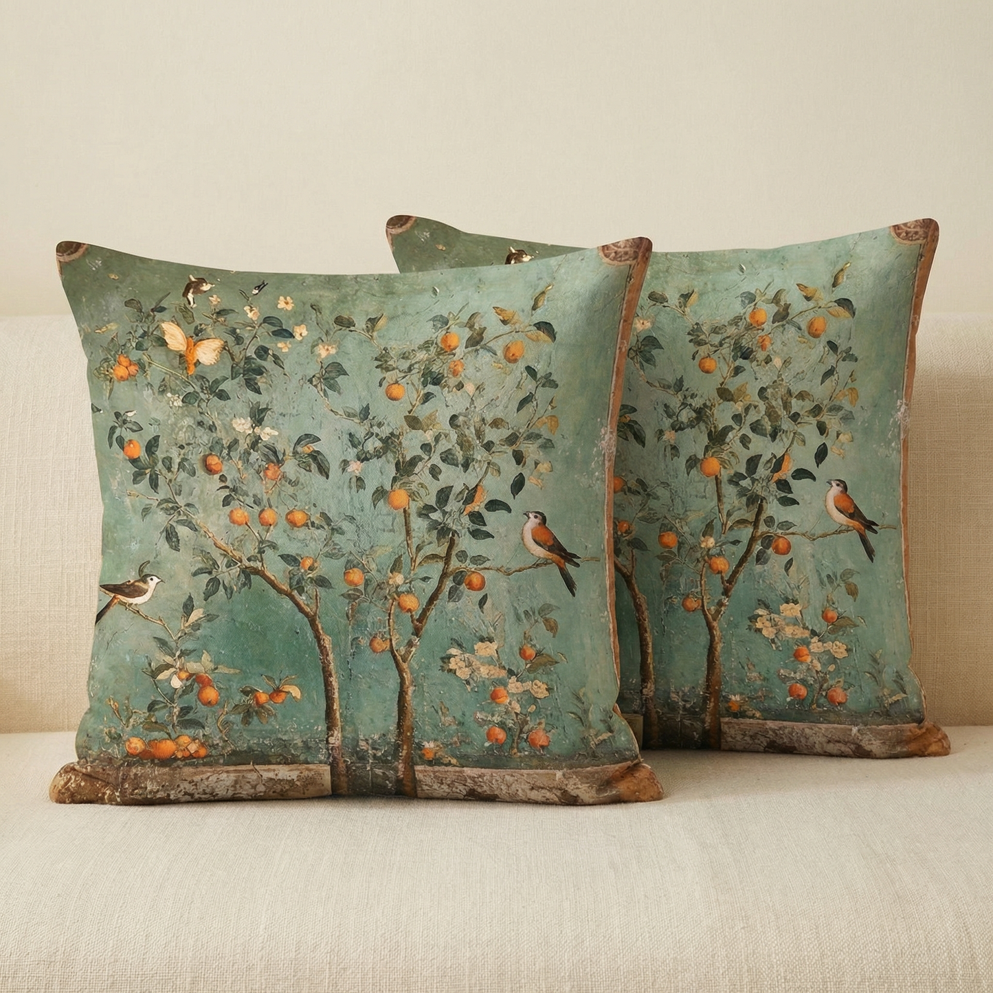 Bloomshire – Vintage Botanical Pillow Covers