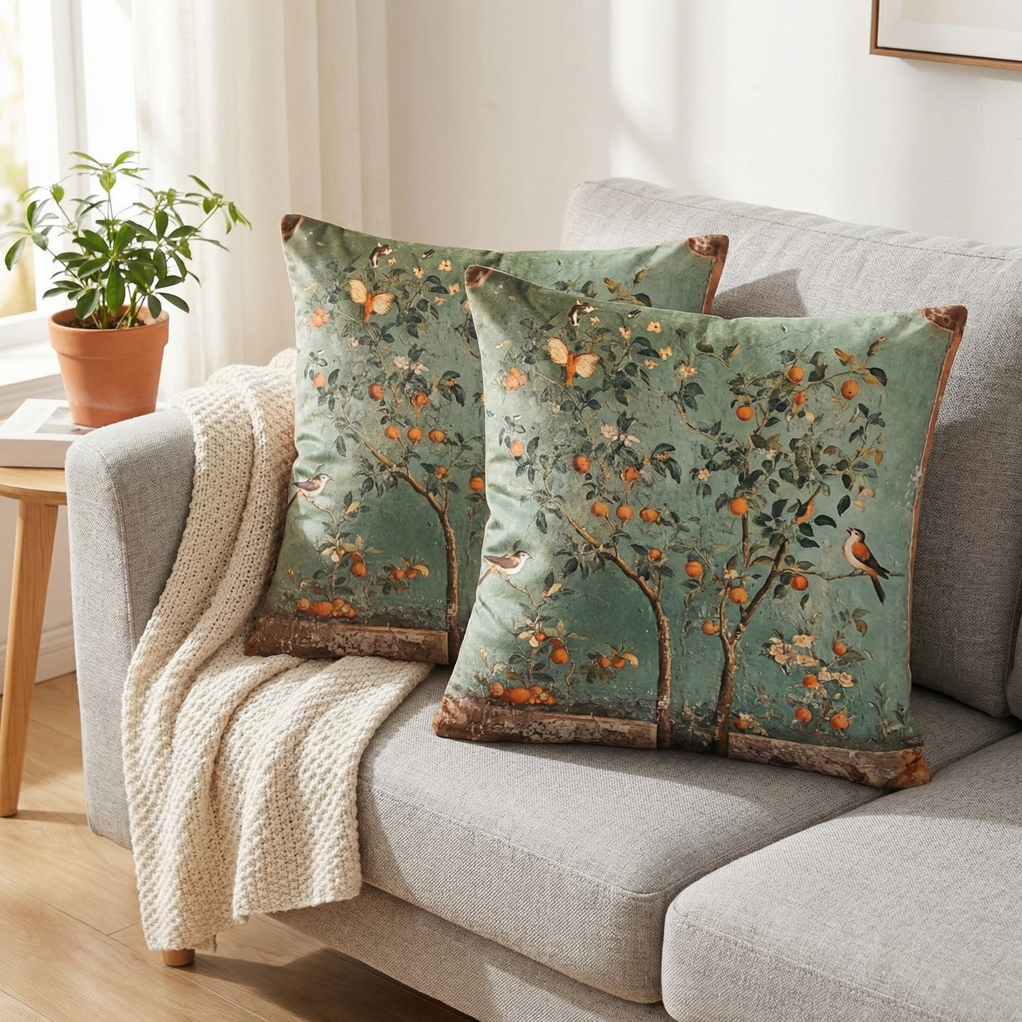 Bloomshire – Vintage Botanical Pillow Covers