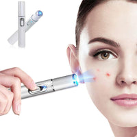Blue Light Laser Therapy Pen for Unwanted Acne Removal