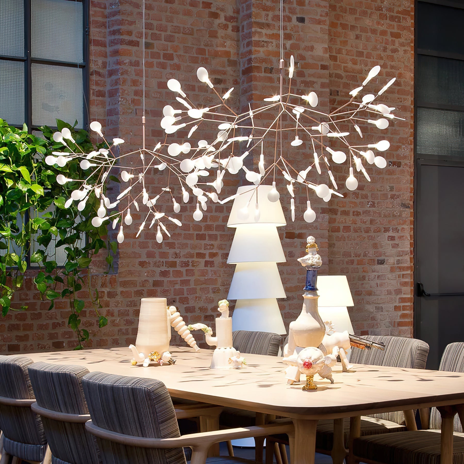 Branch Style LED Chandelier - Modern Elegant Pendant Light - Statement Lighting - Image 2