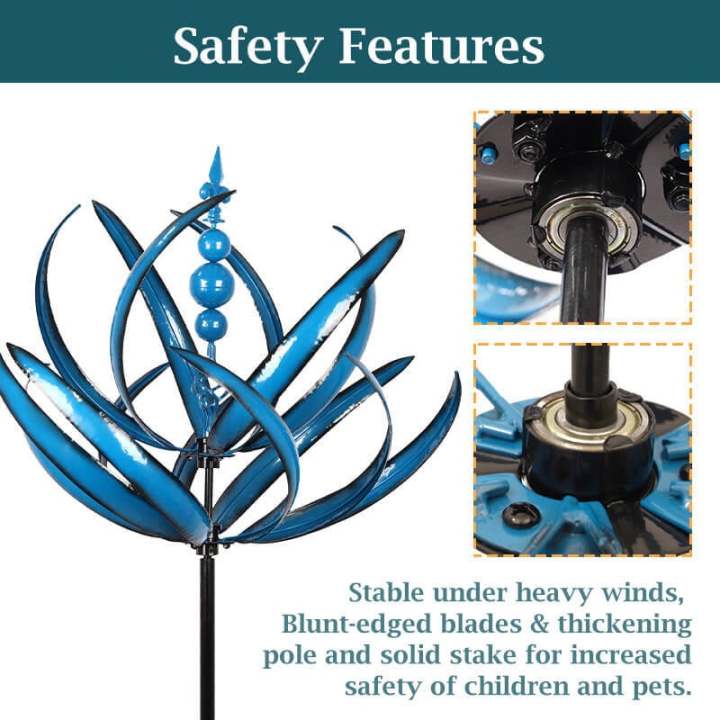 BreezeGlide | Stylish Wind Spinner for Garden and Veranda