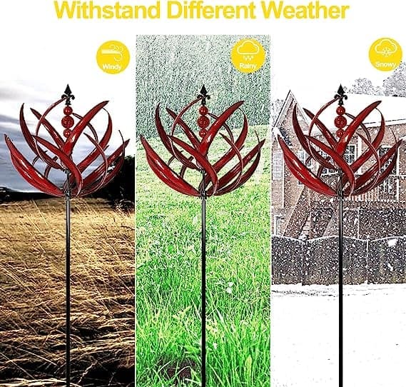 BreezeGlide | Stylish Wind Spinner for Garden and Veranda