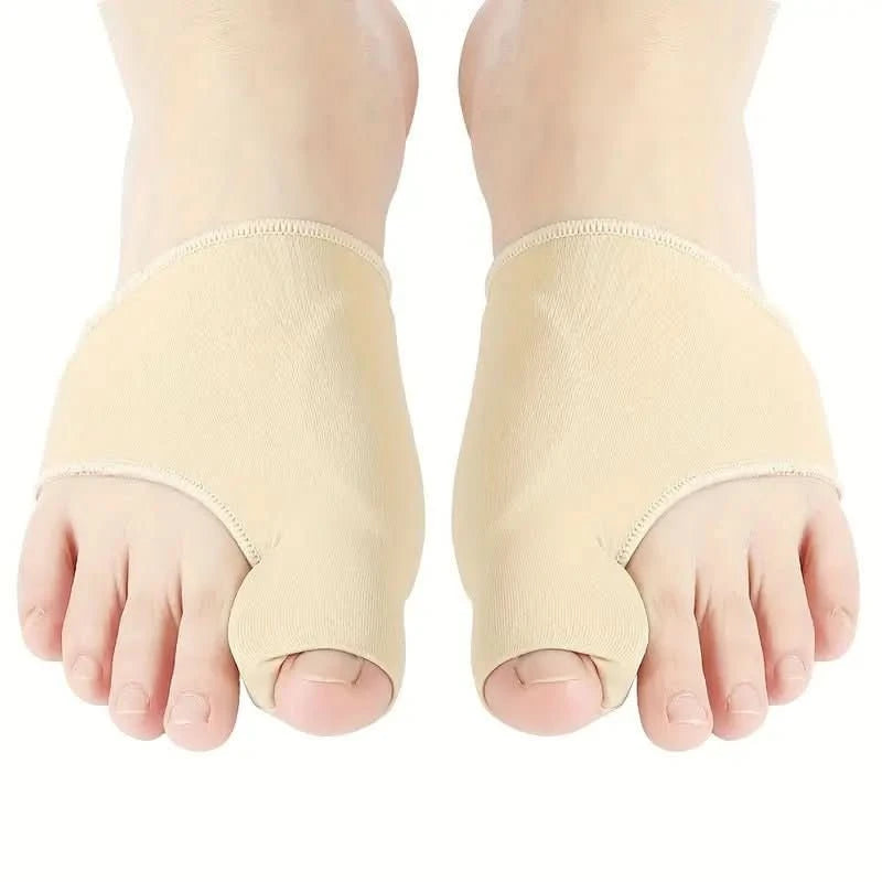 Bunion Corrector for Teens, Discreet and Comfortable, Soft Nude-Tone Fabric – Pain Relief