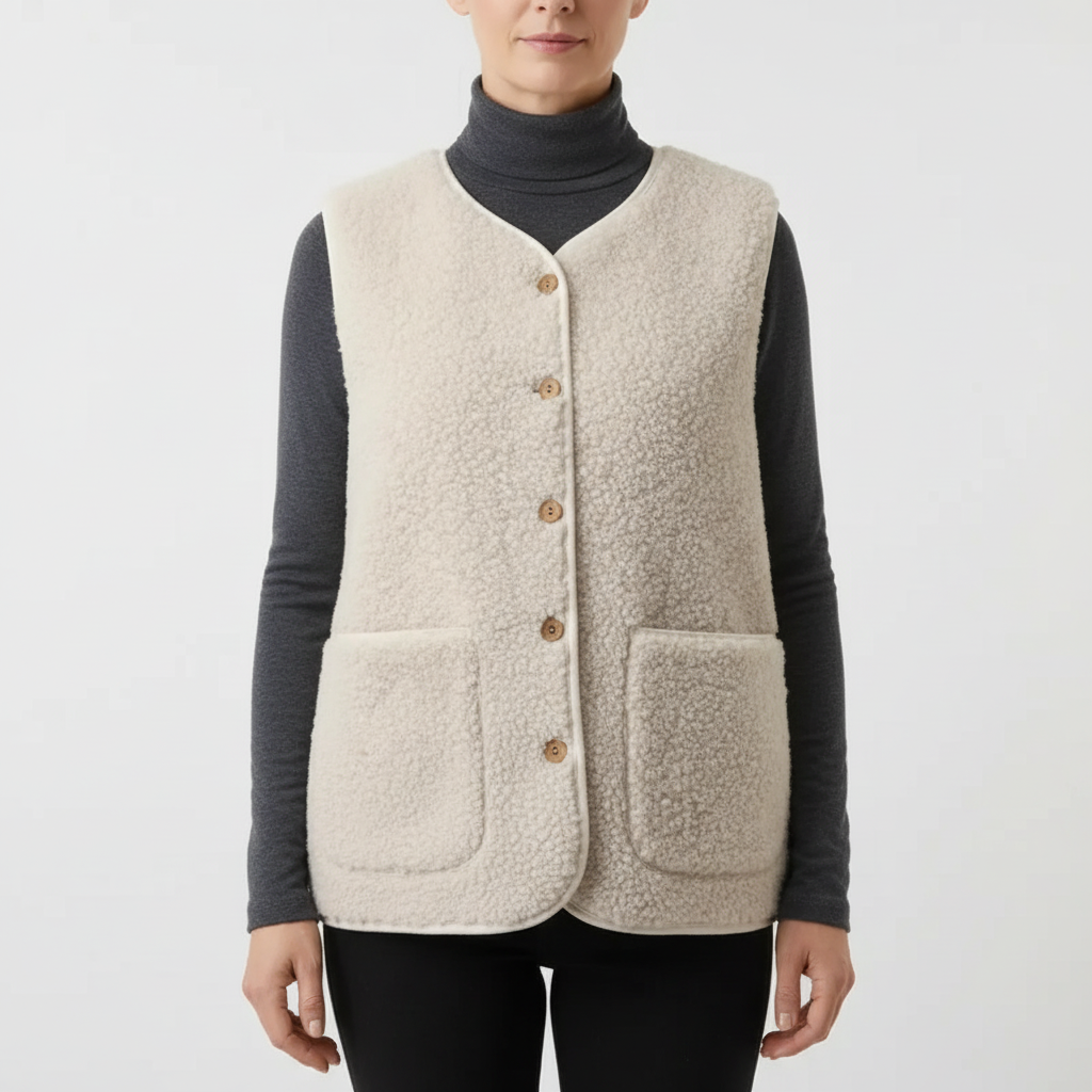 Button-Front Vest