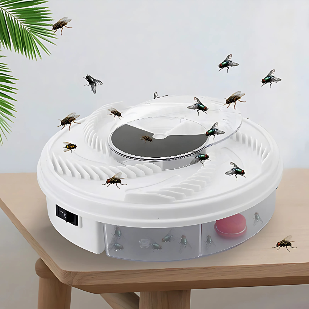 BuzzOff | Silent Fly Trap – Eco-Friendly, Non-Toxic Insect Catcher