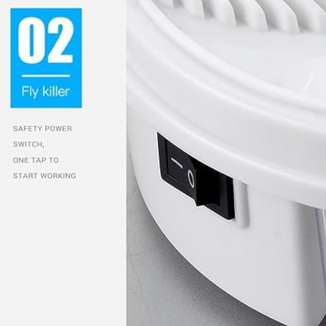 BuzzOff | Silent Fly Trap – Eco-Friendly, Non-Toxic Insect Catcher