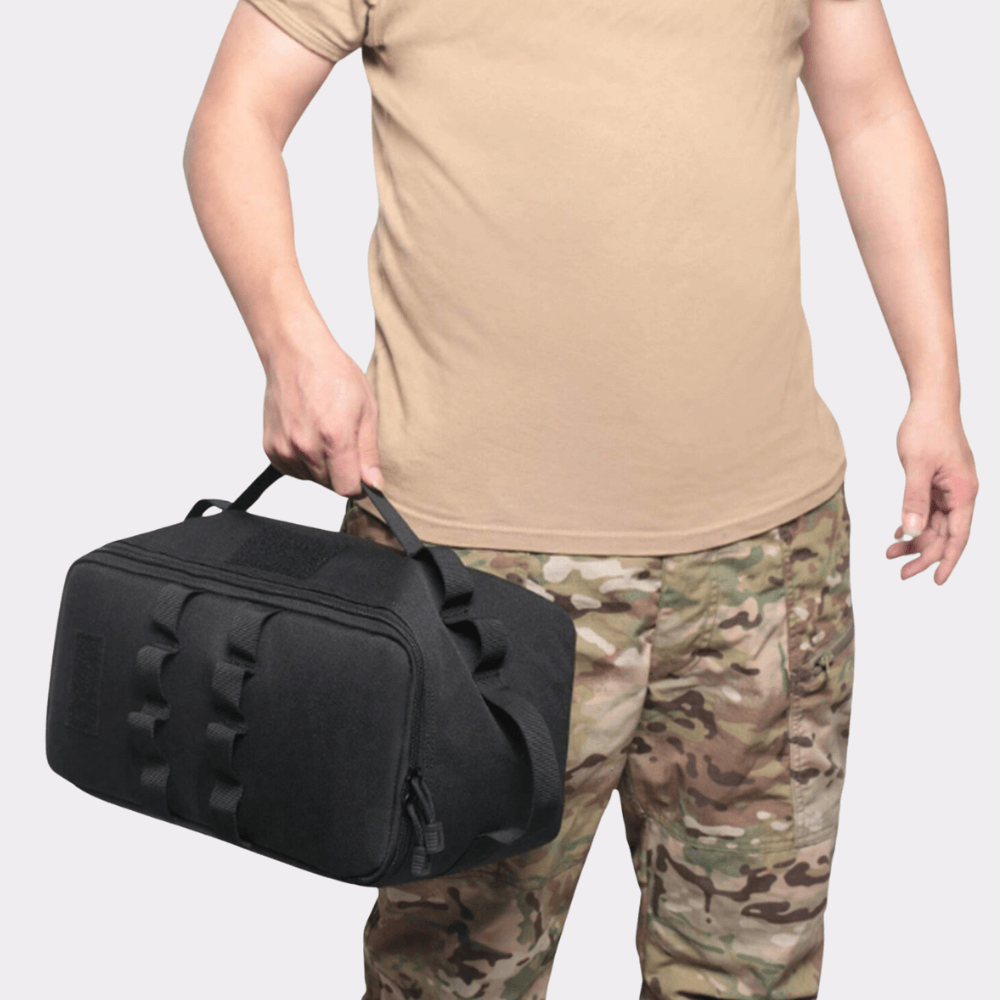 Camping Cooking Gear Storage Bag with Handles