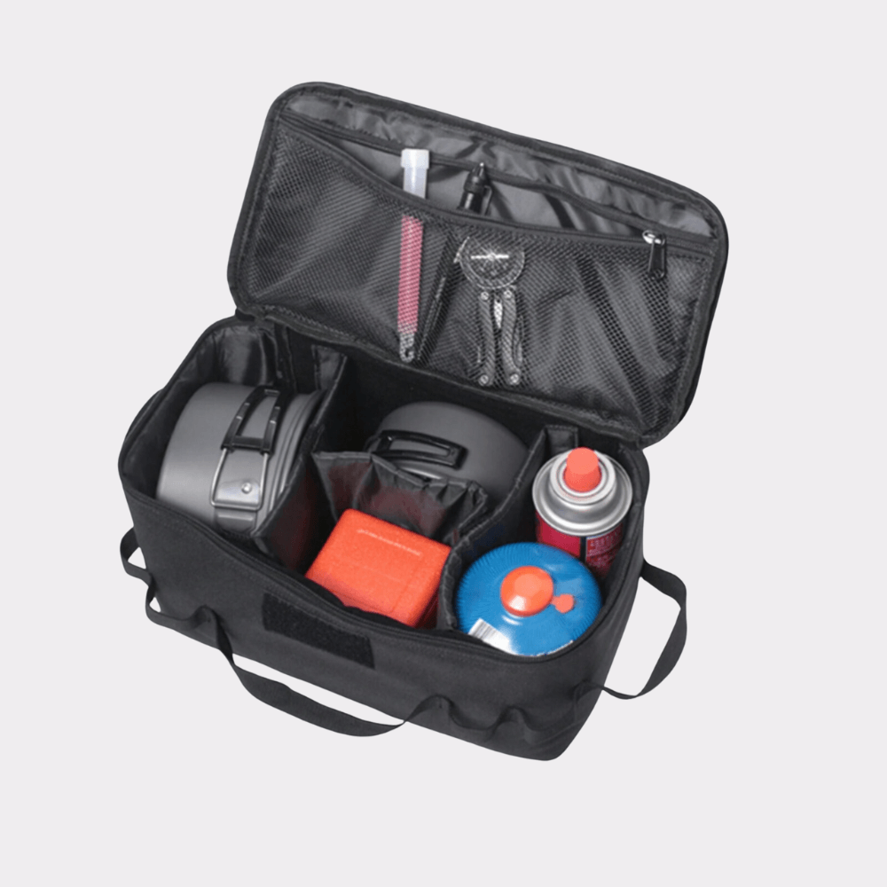 Camping Cooking Gear Storage Bag with Handles