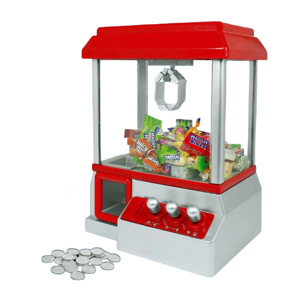 Candy Grabber Machine with Claw, Light & Sound