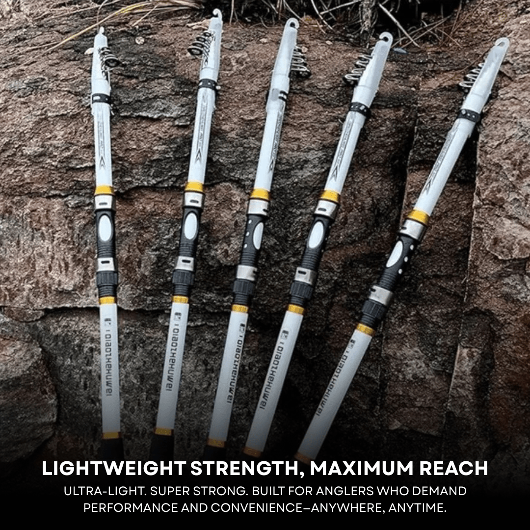 Carbon Fiber Telescopic Fishing Rod